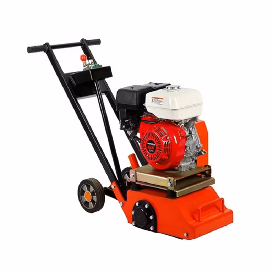 Máquina fresadora de asfalto 250mm, motor a gasolina, lâmina estrela, máquina de escarificação de concreto, escarificador de superfície do piso (mp250)